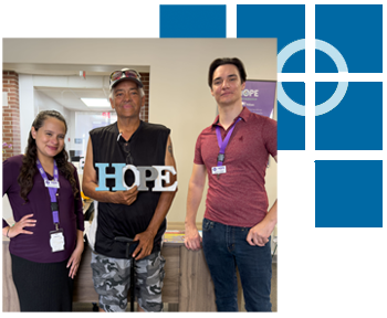hopeP med blue logo