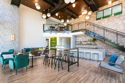 Midtown Lofts community room