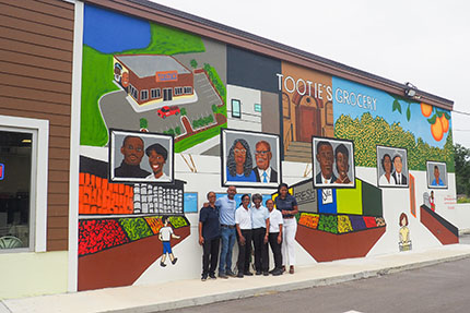 Tooties 2024 mural